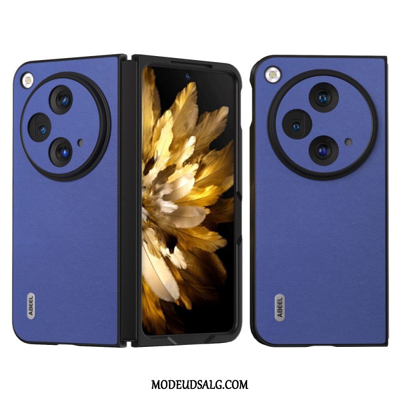 Cover Til Oneplus Open Abeel Farvet Læder