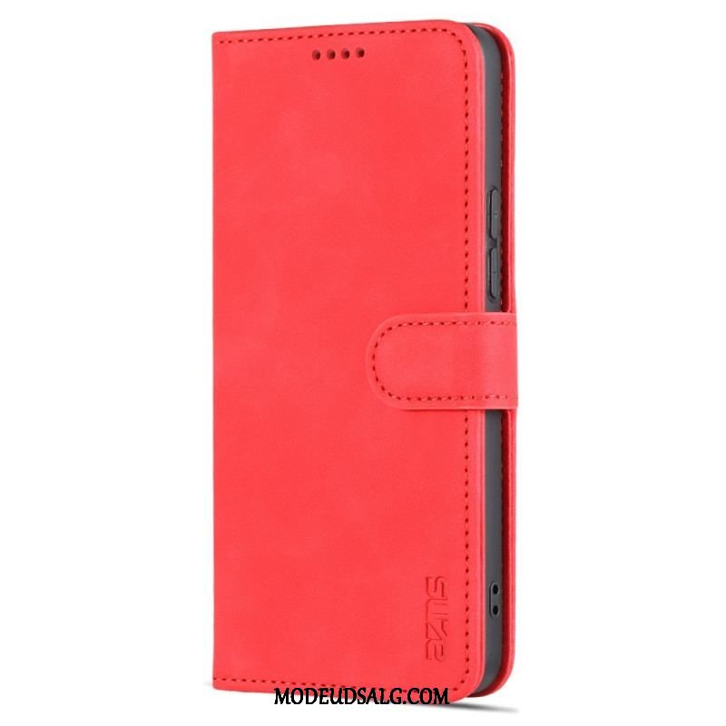 Flip Cover Xiaomi 12 Lite Azns Imiteret Læder