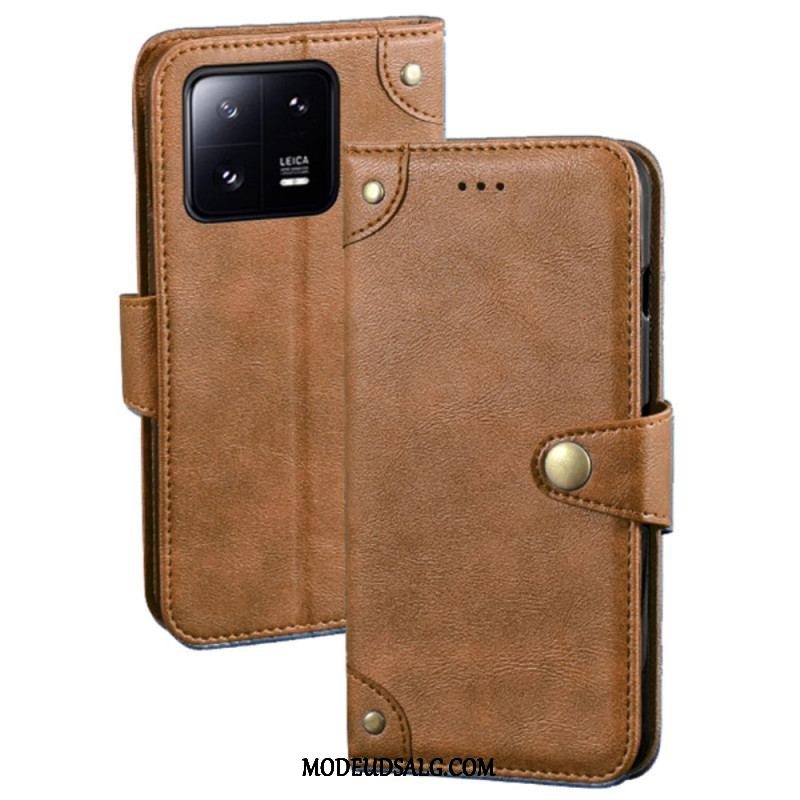 Flip Cover Xiaomi 13 Magnetisk Knap