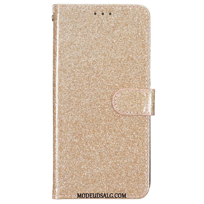 Flip Cover iPhone 16 Pro Glitter