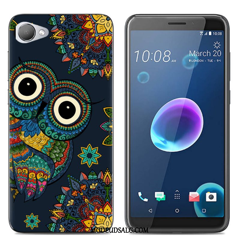 Htc Desire 12 Etui Farve Malet Beskyttelse Ny Silikone