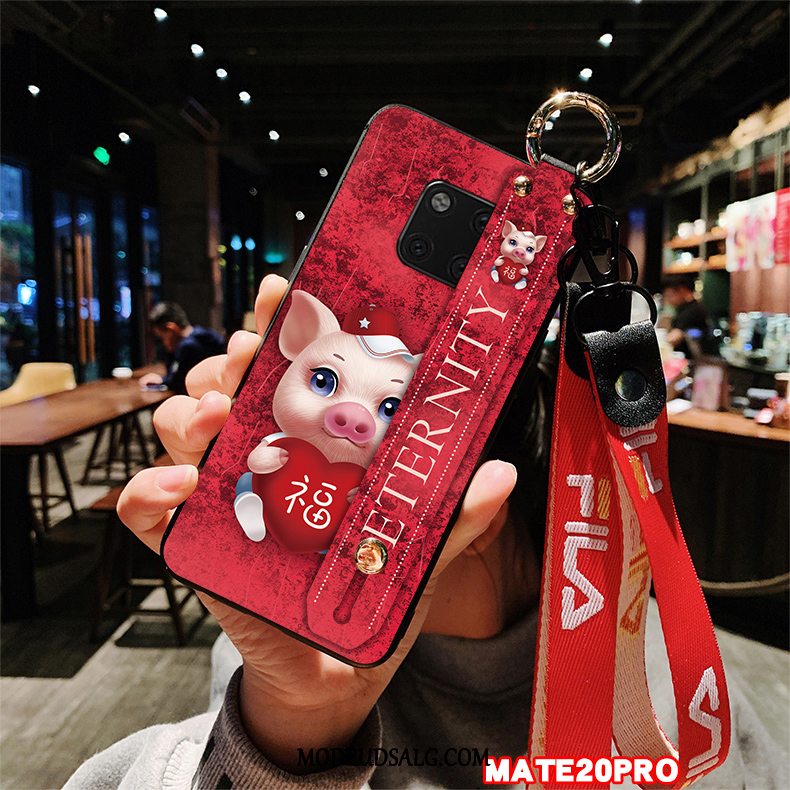 Huawei Mate 20 Pro Etui Grøn Blød Vintage Beskyttelse Mode