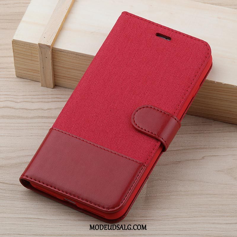 Huawei Mate 30 Etui Folio Alt Inklusive Sort Lædertaske Kort