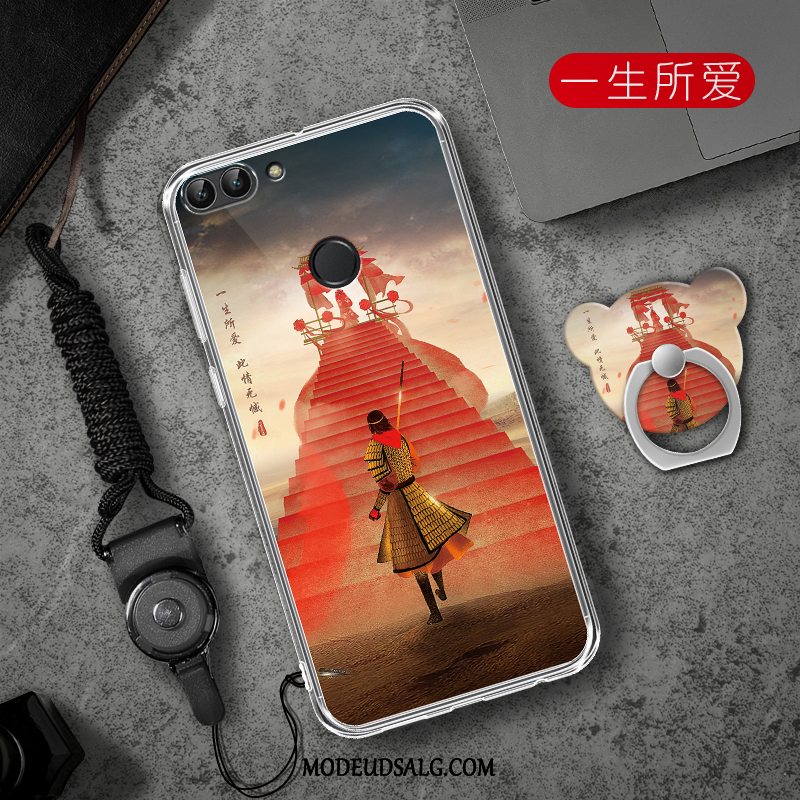 Huawei P Smart Etui / Cover Hængende Ornamenter Blød Rød Alt Inklusive