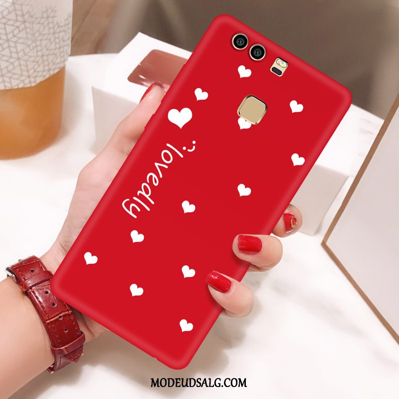 Huawei P9 Etui Kreativ Alt Inklusive Af Personlighed Cover Sort