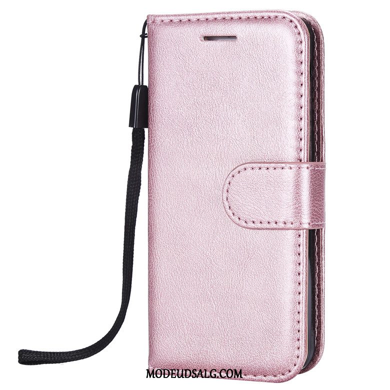 Huawei Y5 2019 Etui / Cover Beskyttelse Silikone Lædertaske Solid Farve Blød