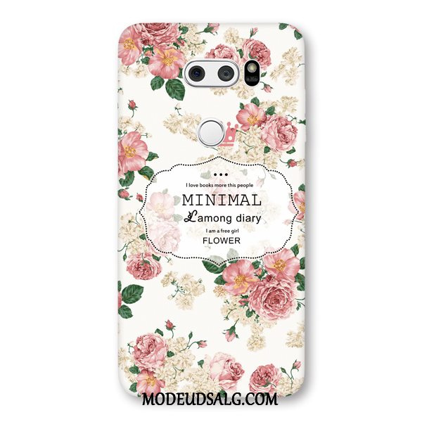 Lg V30 Etui Cover Alt Inklusive Tilpas Mønster Beskyttelse