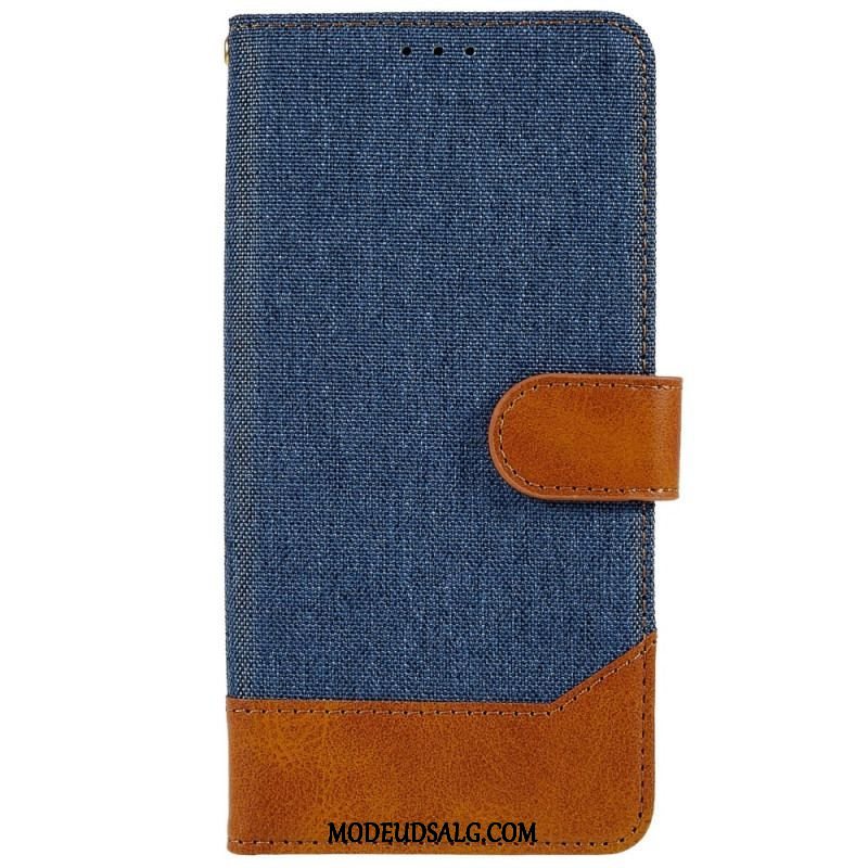 Læder Cover Samsung Galaxy S23 5G Jeans