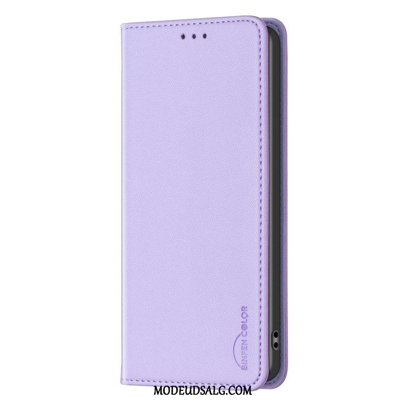 Læder Cover Xiaomi Redmi Note 13 Pro 5g Telefon Etui Binfen Farve