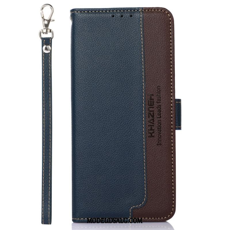 Læder Cover iPhone 15 Rfid Khazneh