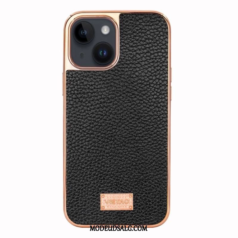 Mobilcover iPhone 14 Plus Vietao Lychee Lædereffekt