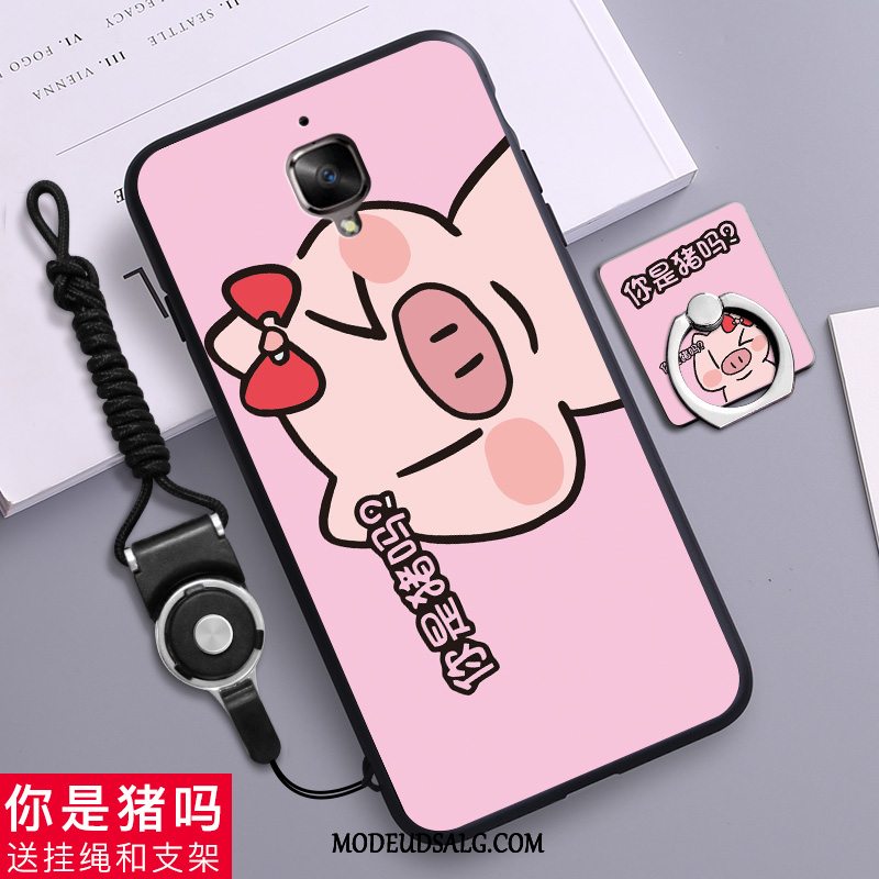 Oneplus 3 Etui Af Personlighed Cartoon Alt Inklusive Blød Anti-fald