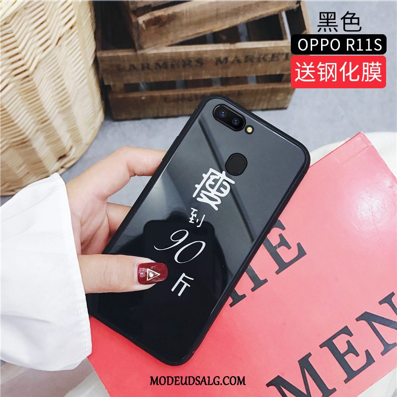 Oppo R15 Etui Glas Hvid Kreativ