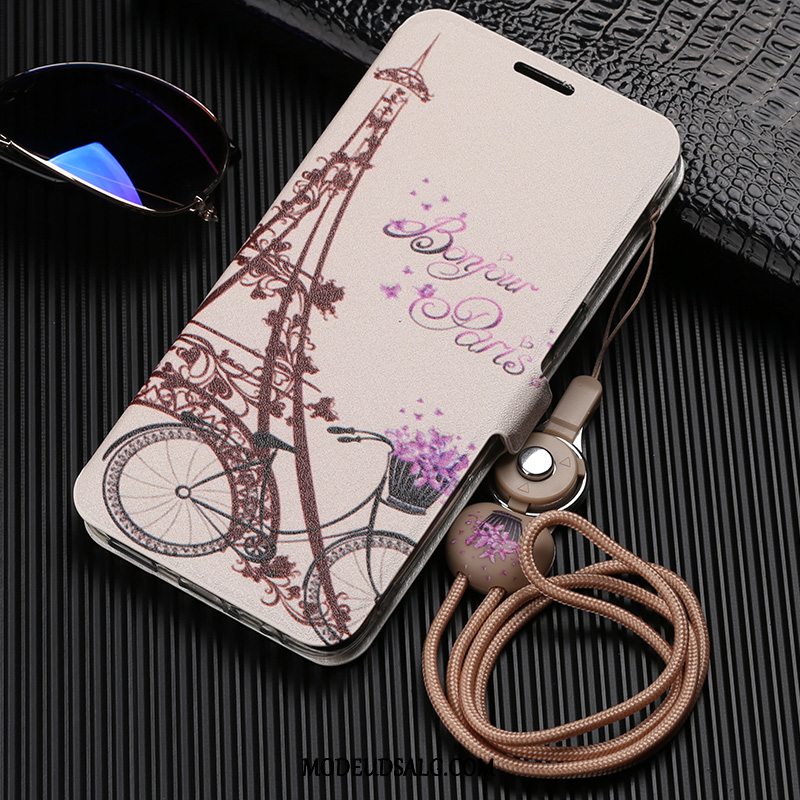 Oppo Rx17 Pro Etui Anti-fald Sort Folio Trend Tynd