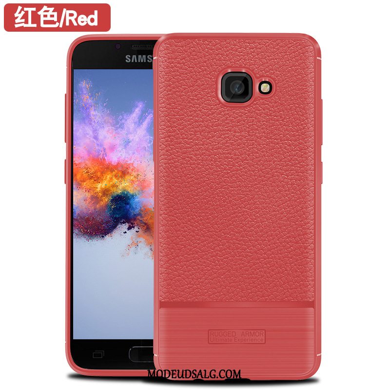 Samsung Galaxy A3 2017 Etui Silikone Beskyttelse Cover Grå Anti-fald