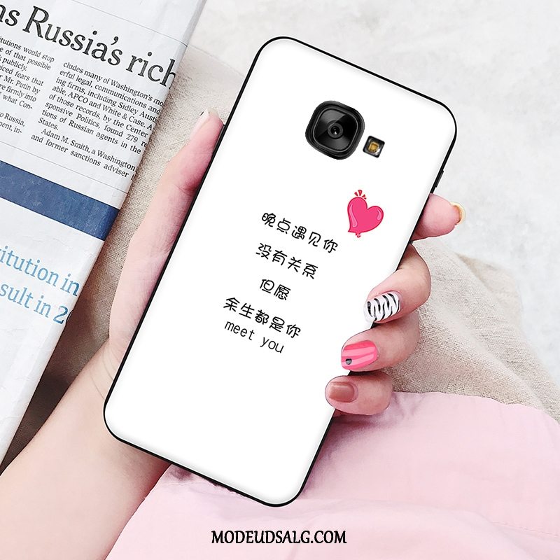 Samsung Galaxy A5 2017 Etui Rød Malet Cover Beskyttelse