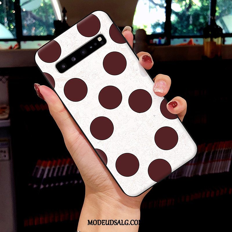 Samsung Galaxy S10 5g Etui Hvid Trend Smuk Kreativ Net Red