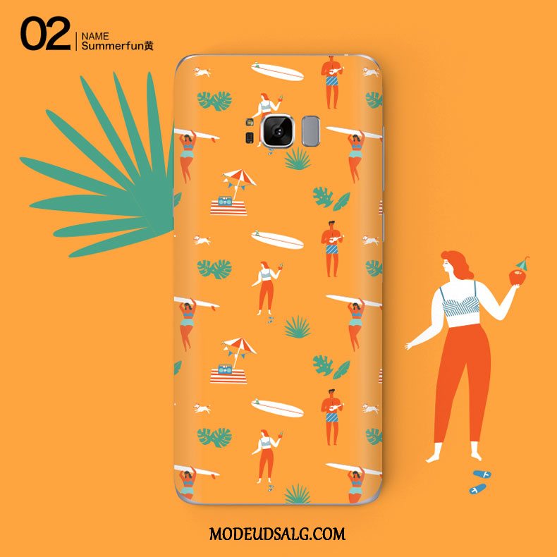 Samsung Galaxy S8 Etui Membrane Blå Beskyttelse Af Personlighed