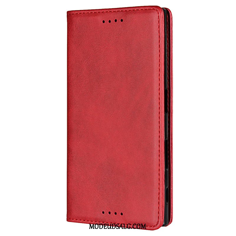 Sony Xperia Xa Etui Beskyttelse Cover Blå Lædertaske
