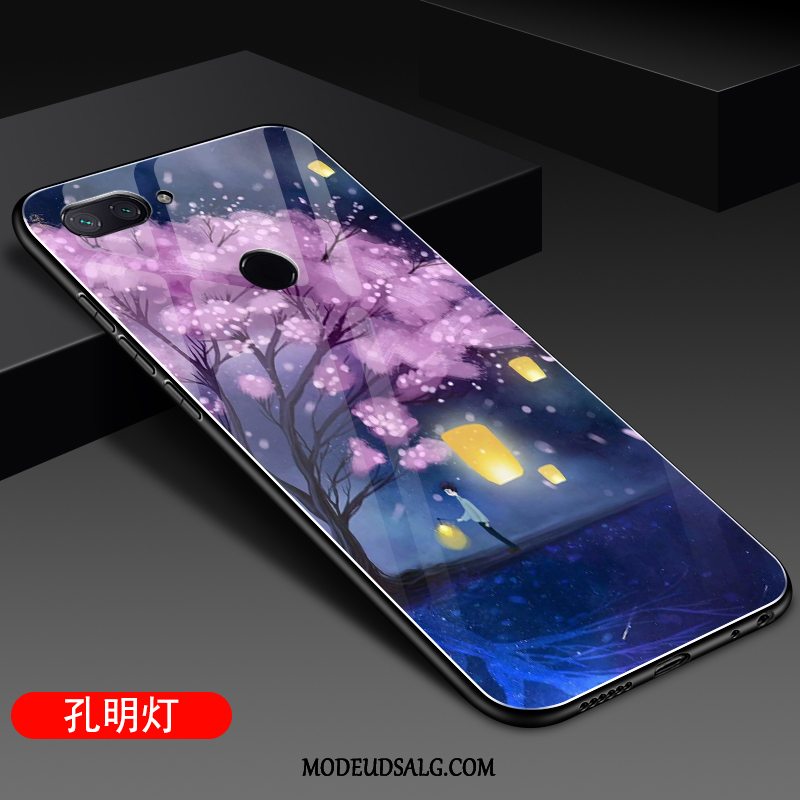 Xiaomi Mi 8 Lite Etui / Cover Lille Sektion Lilla Glas Ungdom