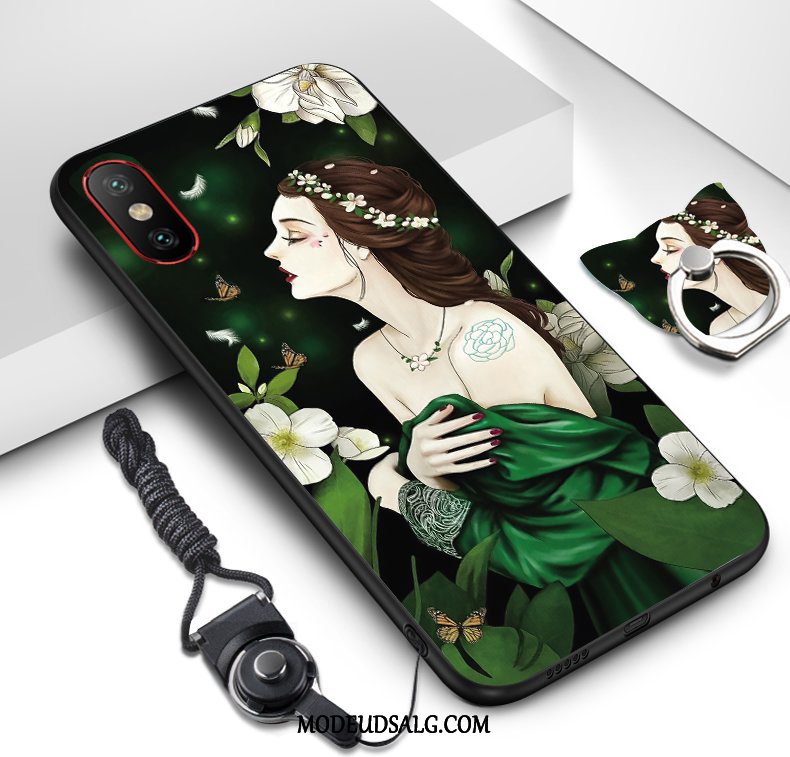 Xiaomi Mi 8 Pro Etui Membrane Hærdning Cover Lille Sektion Blød
