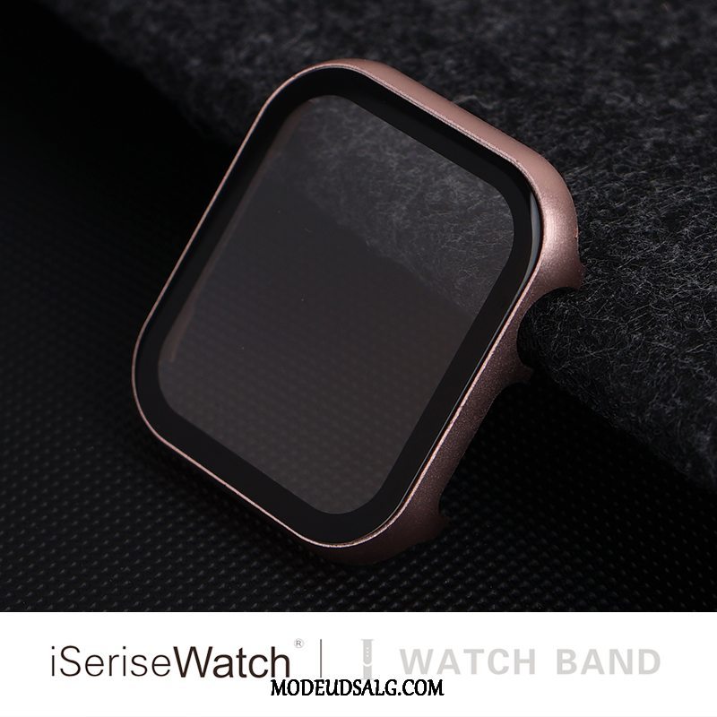 Apple Watch Series 1 Etui Alt Inklusive Beskyttelse Membrane Lyserød Hærdning