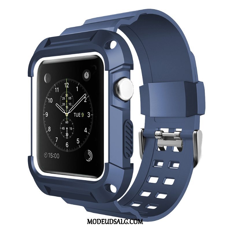 Apple Watch Series 1 Etui Blå Silikone Af Personlighed Cover Trend