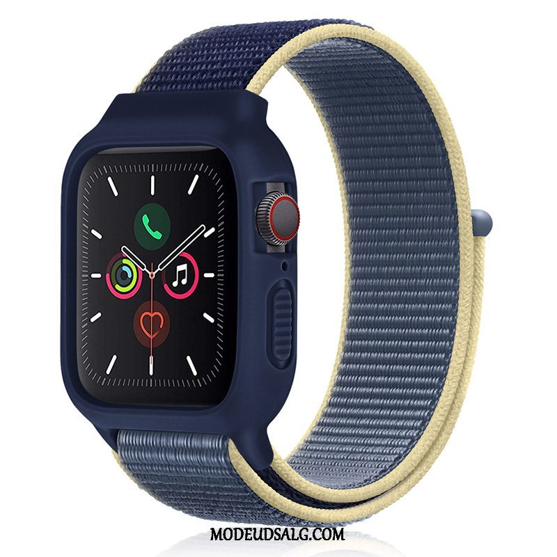 Apple Watch Series 1 Etui Sport Blå Trend Nylon Silikone
