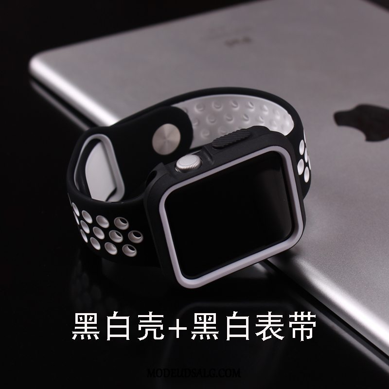 Apple Watch Series 1 Etui Trend Grå Anti-fald Membrane Silikone