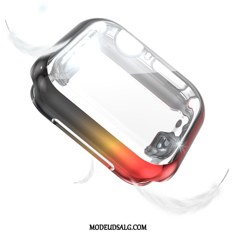 Apple Watch Series 2 Etui / Cover Gul Rød Farvet Sort