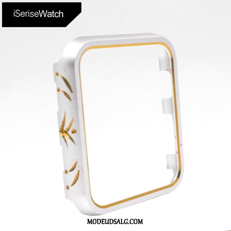 Apple Watch Series 2 Etui Cover Sølv Metal Guld Beskyttelse