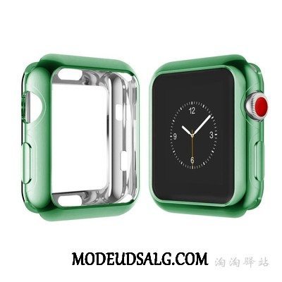 Apple Watch Series 3 Etui Blød Ramme Cover Grøn Anti-fald
