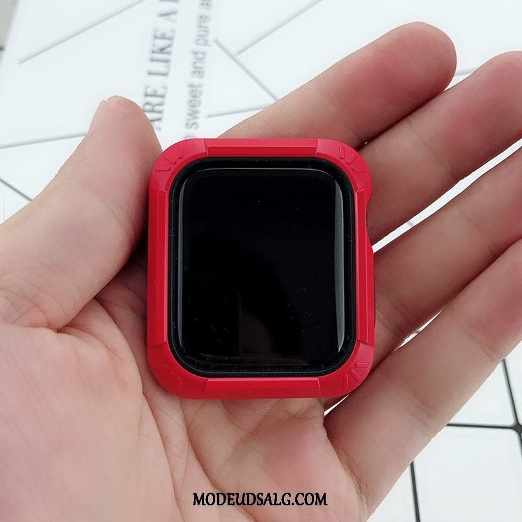 Apple Watch Series 3 Etui Silikone Cover Blød Alt Inklusive Rød