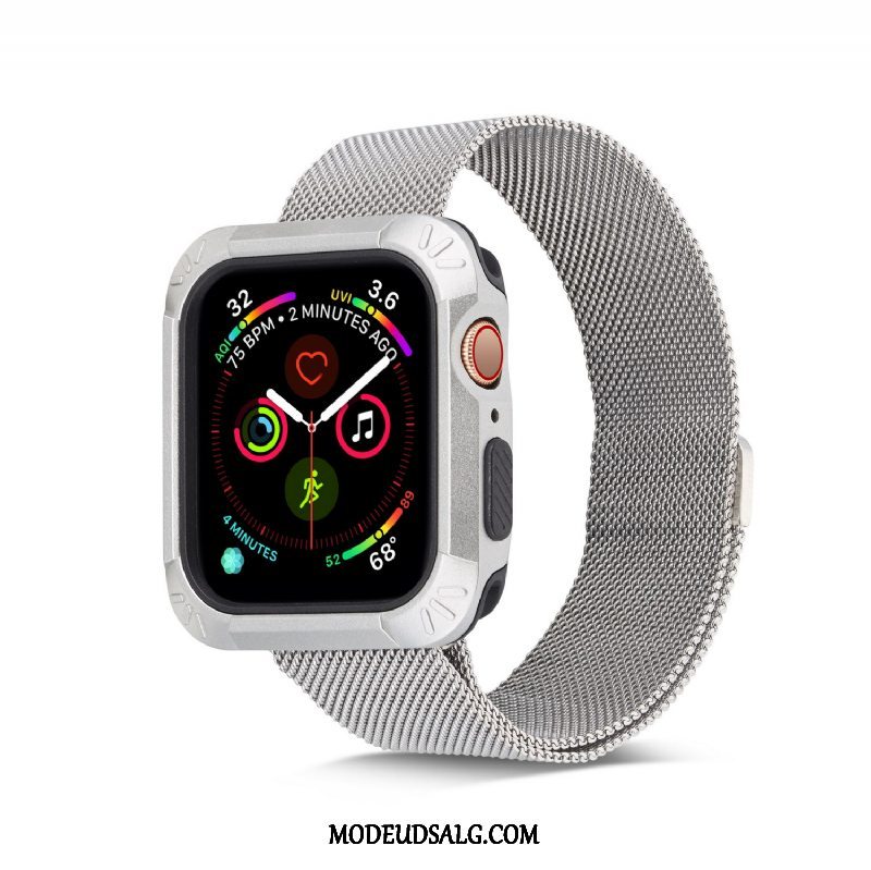 Apple Watch Series 4 Etui Alt Inklusive Tynd Silikone Hvid Tilbehør