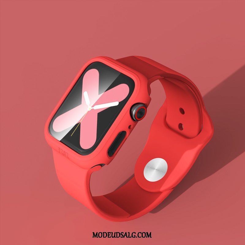 Apple Watch Series 4 Etui / Cover Rød Silikone Beskyttelse Tilbehør Sport