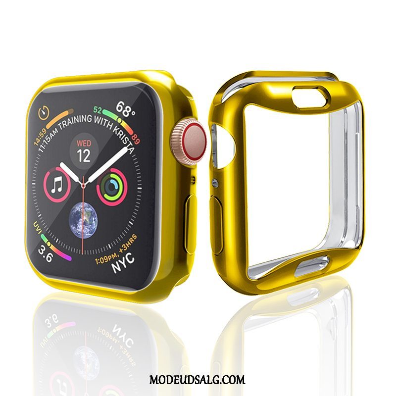 Apple Watch Series 4 Etui Cover Silikone Belægning Beskyttelse Anti-fald