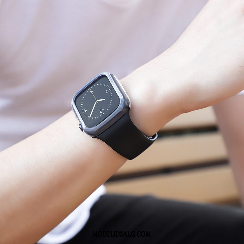 Apple Watch Series 4 Etui / Cover Sort Beskyttelse Silikone Cool Ny
