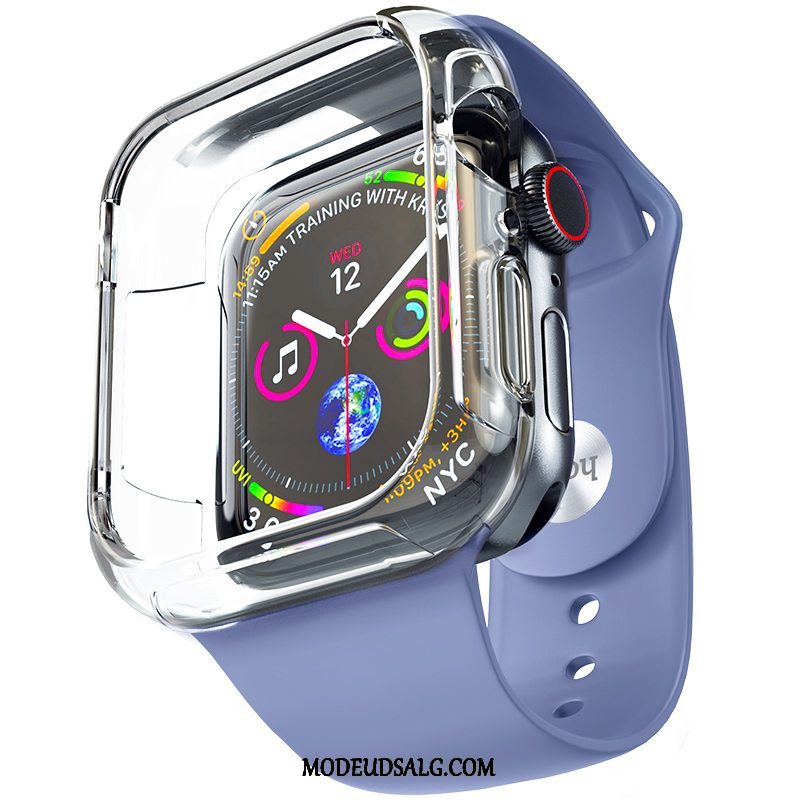 Apple Watch Series 5 Etui / Cover Blød Blå Alt Inklusive Silikone Trend