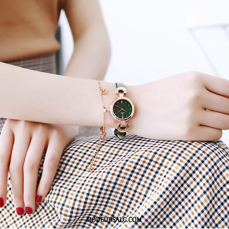 Armbåndsure Dame Kvinder Studerende Elegante Trend Grøn