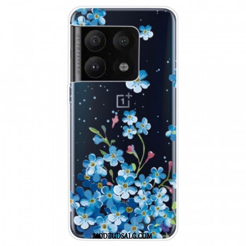 Cover OnePlus 10 Pro 5G Blå Blomster