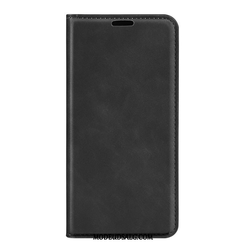 Cover OnePlus 10 Pro 5G Flip Cover Silkeblødt Lædereffekt