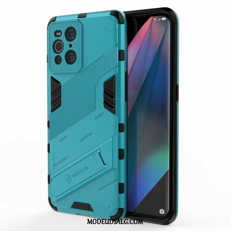 Cover Oppo Find X3 Pro Håndfri To-positions Aftagelig Stander