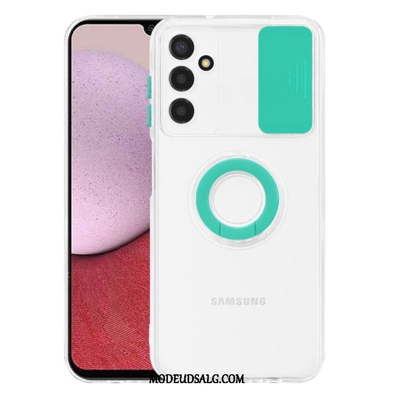 Cover Samsung Galaxy A14 / A14 5G Gennemsigtig Med Ring-support