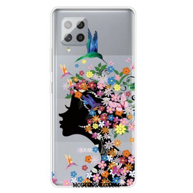 Cover Samsung Galaxy A42 5G Smukt Blomsterhoved