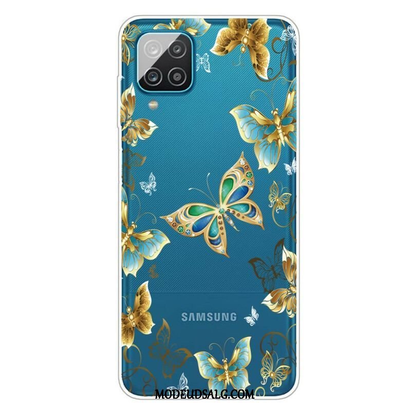 Cover Samsung Galaxy M12 / A12 Design Sommerfugle