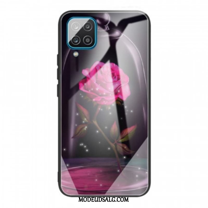 Cover Samsung Galaxy M32 Magic Pink Hærdet Glas