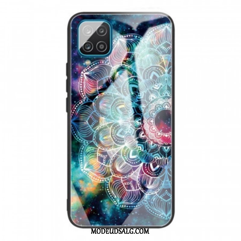 Cover Samsung Galaxy M32 Mandala Hærdet Glas