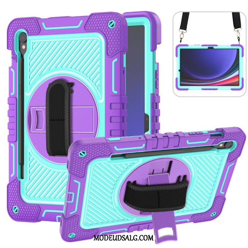 Cover Samsung Galaxy Tab S9 Stødsikker Med Støtte Og Skulderrem