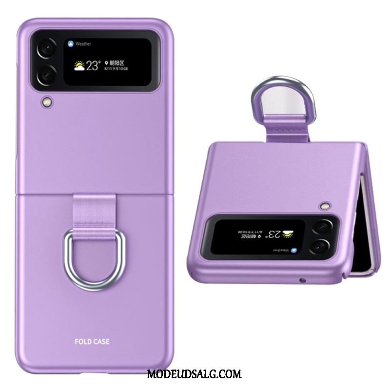 Cover Samsung Galaxy Z Flip 4 Flip Cover Skin-touch Med Ring