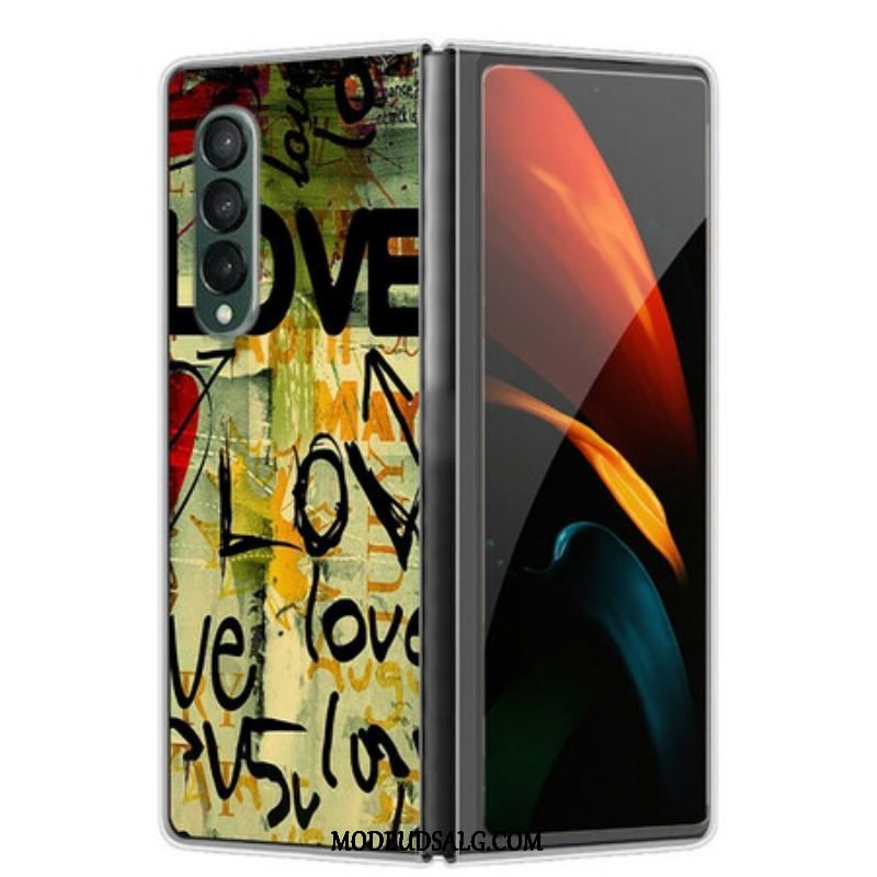 Cover Samsung Galaxy Z Fold 3 5G Kærlighed Og Kærlighed